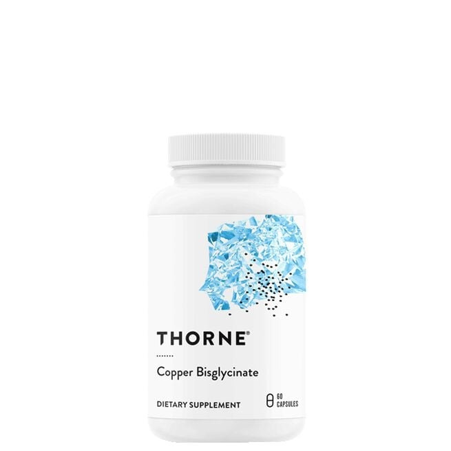Thorne Copper Bisglycinate, 60 kapslar
