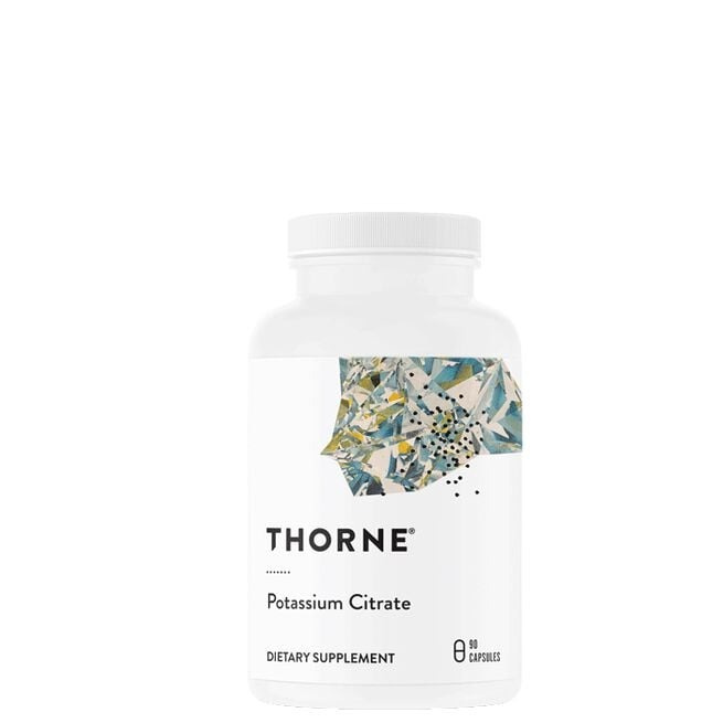 Thorne Potassium Citrate (99 mg), 90 kapslar