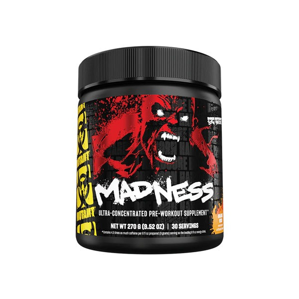Mutant Madness, 30 servings, Orange Rush