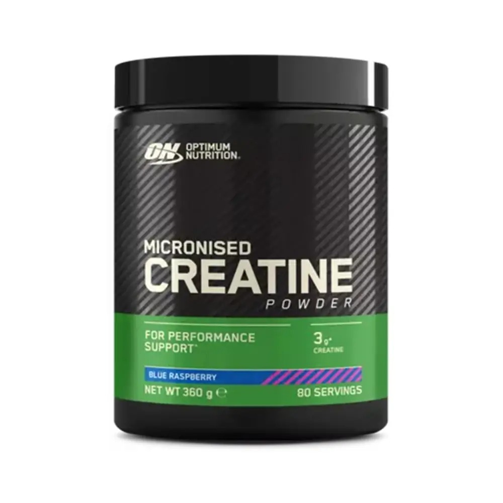 Optimum Nutrition Creatine Powder 360 g, Blue Raspberry