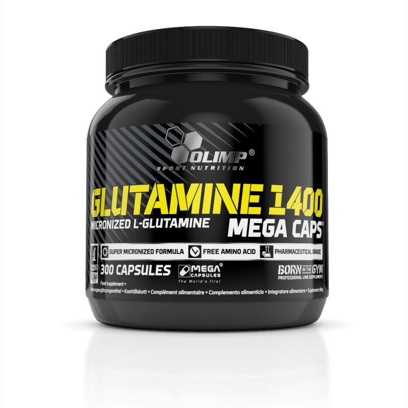 Olimp Glutamine Mega Caps 1400, 300 Kapslar