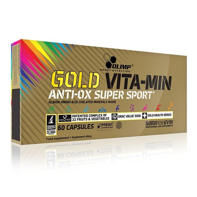 Olimp Gold Vita-Min Anti-Ox, 60 Kapslar