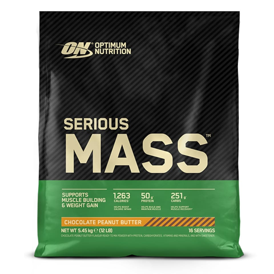 Optimum Nutrition Serious Mass Gainer 5455 g, Chocolate Peanut Butter