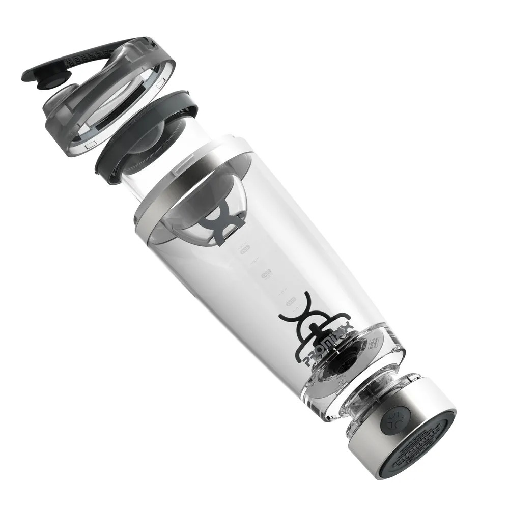 Promixx PRO Electric Shaker Bottle Stainless Steel 600 ml