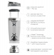 Promixx PRO Electric Shaker Bottle Stainless Steel 600 ml Promixx PRO Electric Shaker Bottle Stainless Steel 600 ml