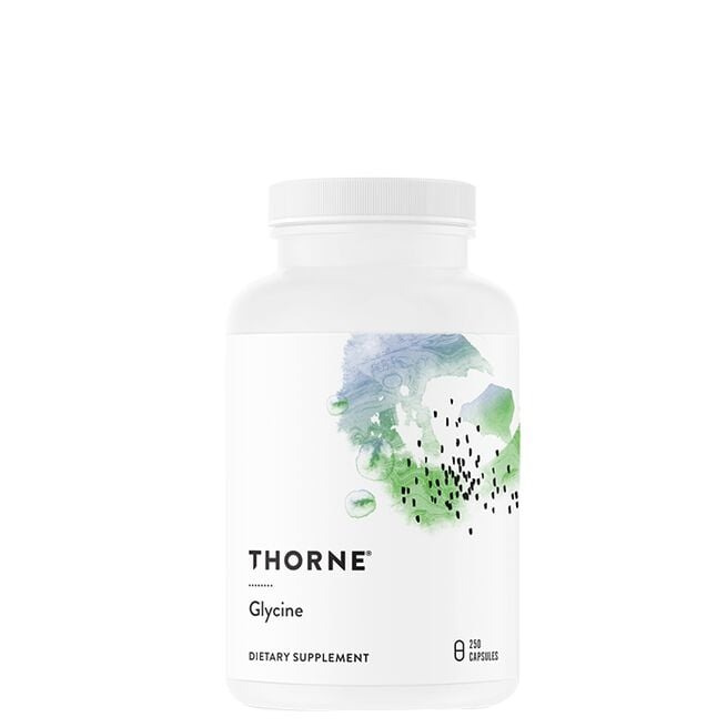 Thorne Glycine (500 mg), 250 kapslar