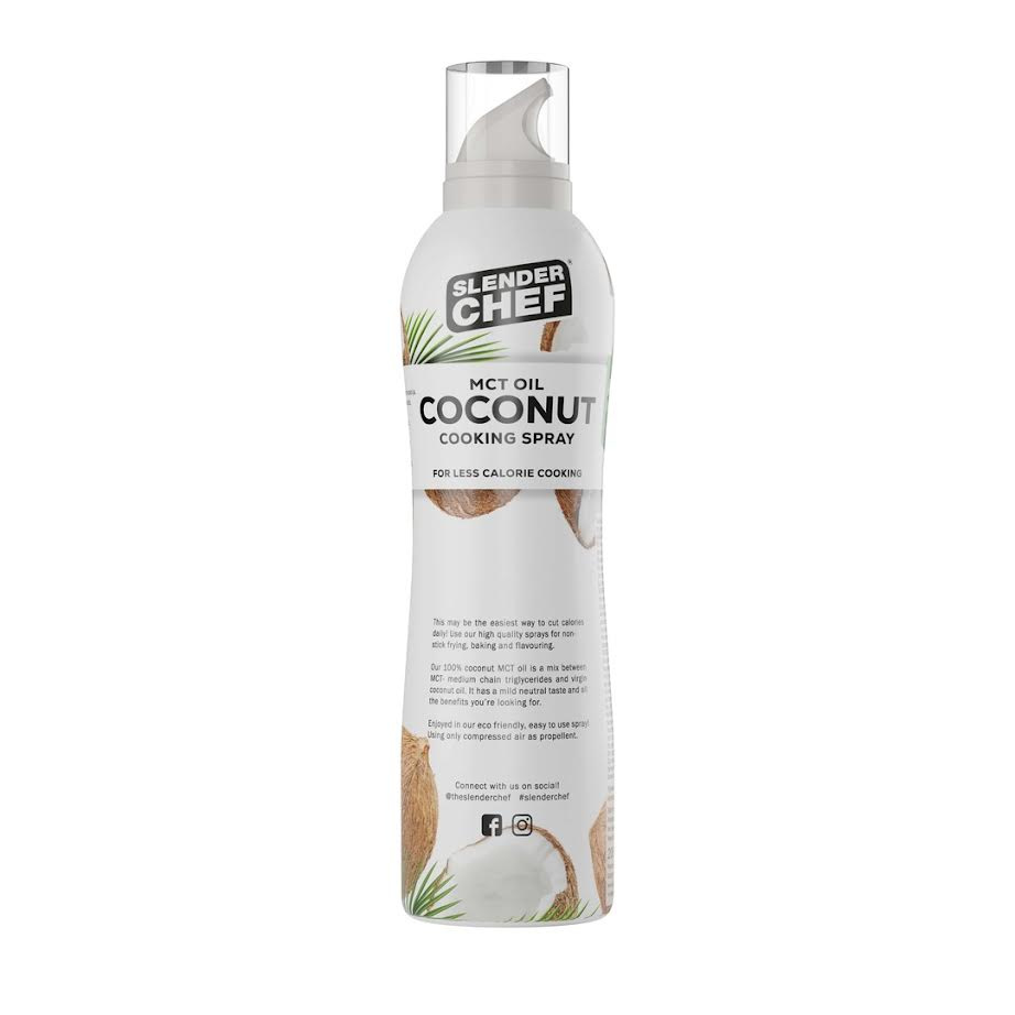 Slender Chef Cooking Spray, Coconut MCT