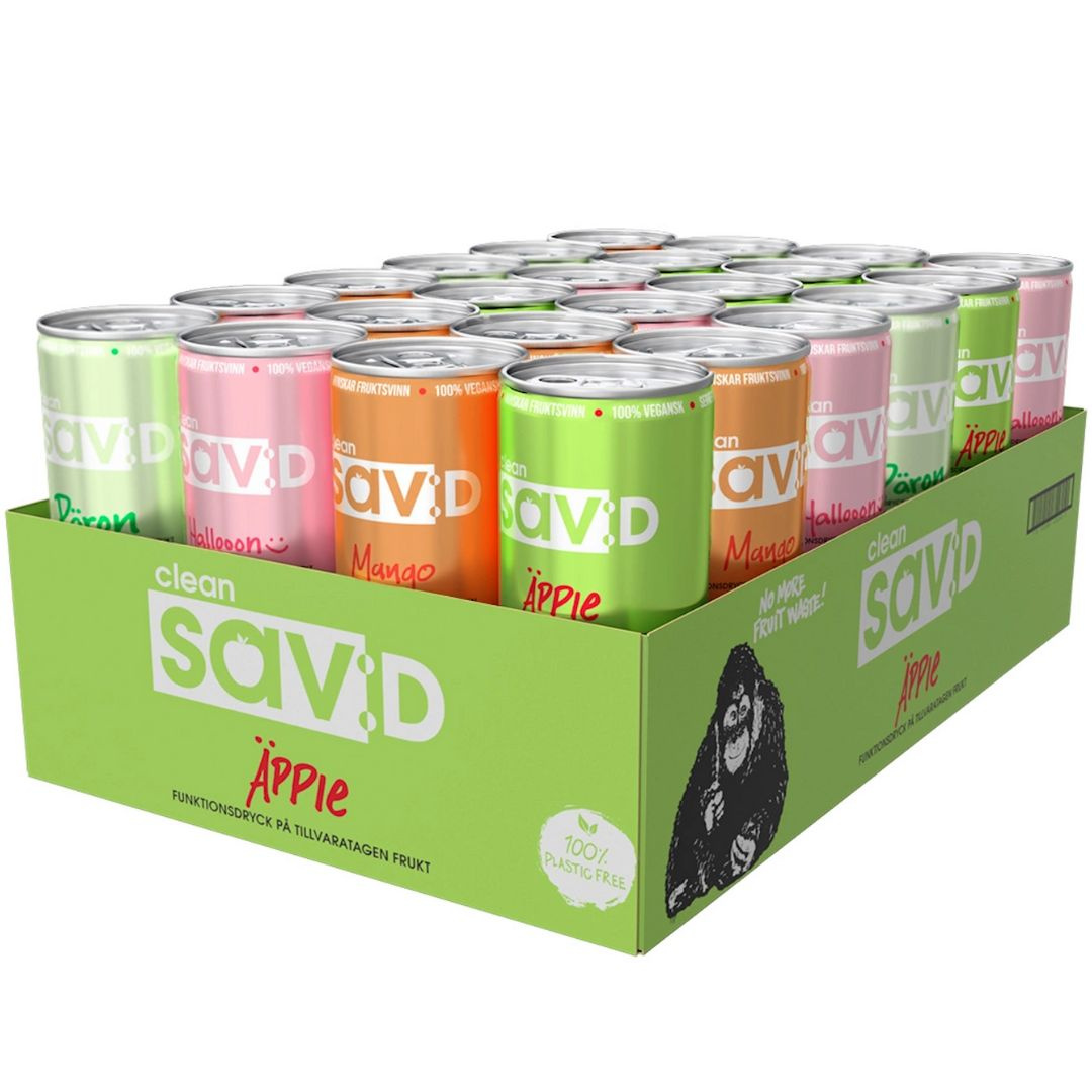 Clean Drink Sav:D Mixflak, 24 x 330 ml