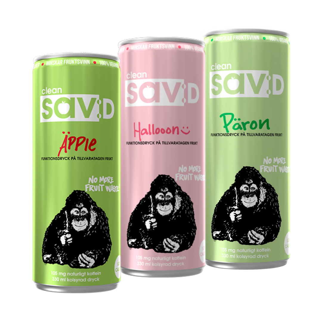 Clean Drink Sav:D, 3 x 330 ml