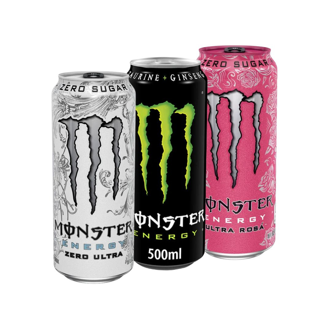 Monster 3 pack, 3 x 500 ml