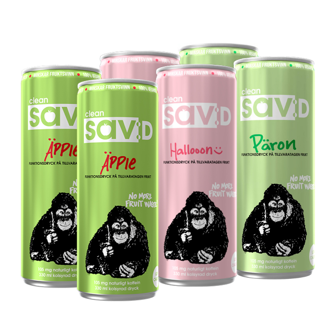 Clean Drink Sav:D, 6 x 330 ml