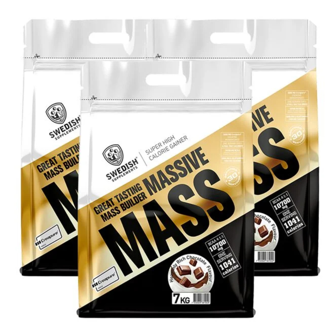 3 x Massive Mass, 7kg MEGABUY