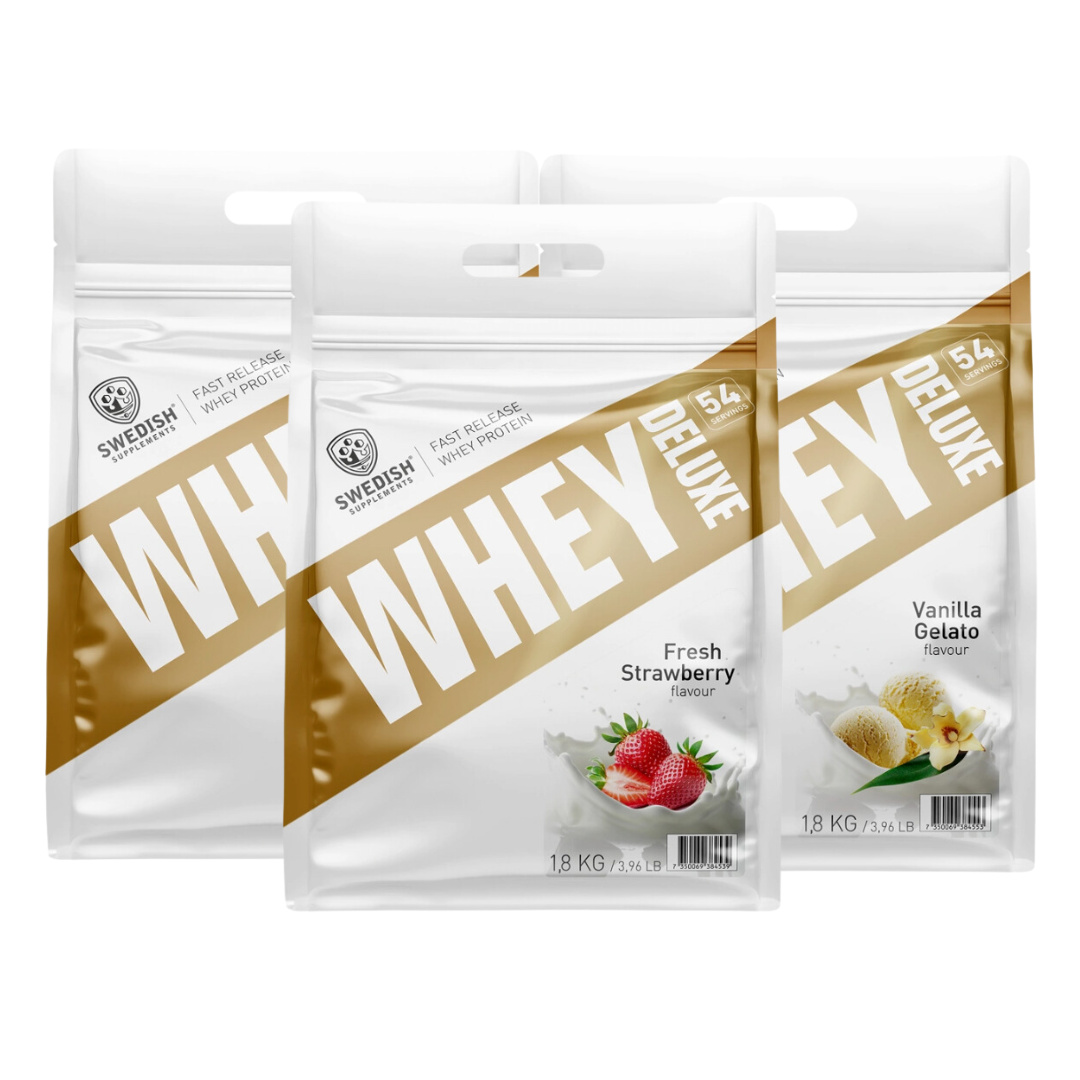 3 x Whey Protein deluxe - 1800g