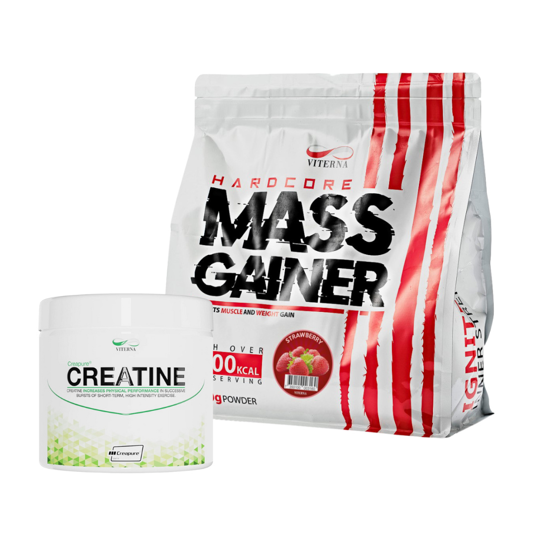 Viterna Mass Gainer + Creapure® Kreatinpulver Small