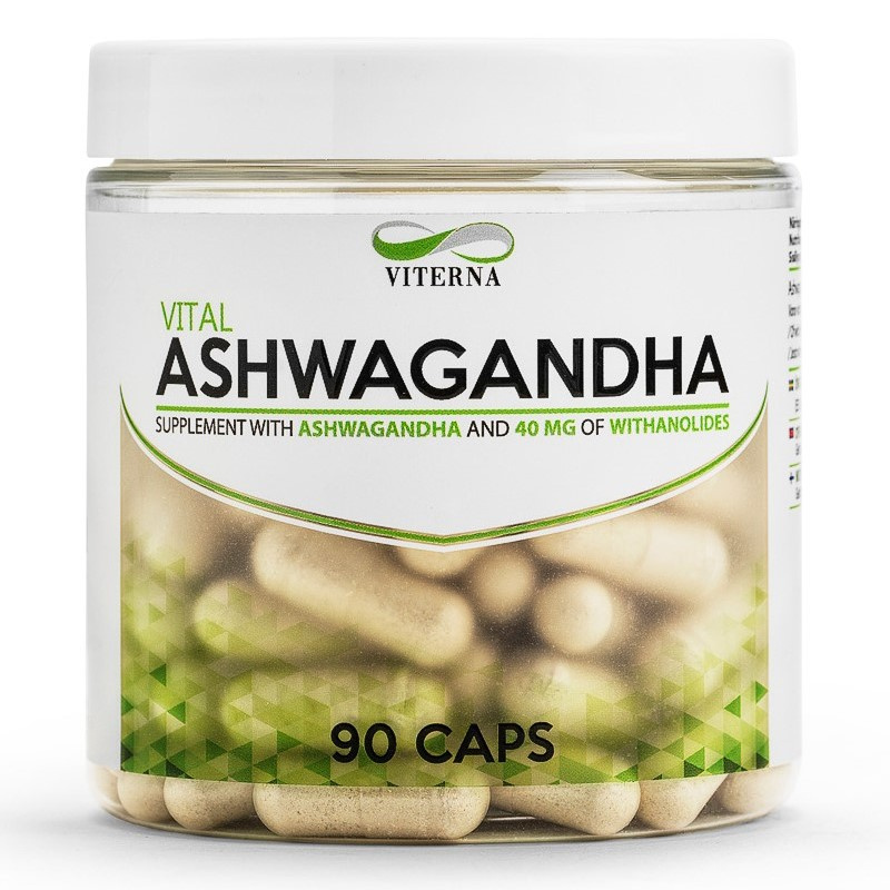 Viterna Ashwagandha 90 Kapslar