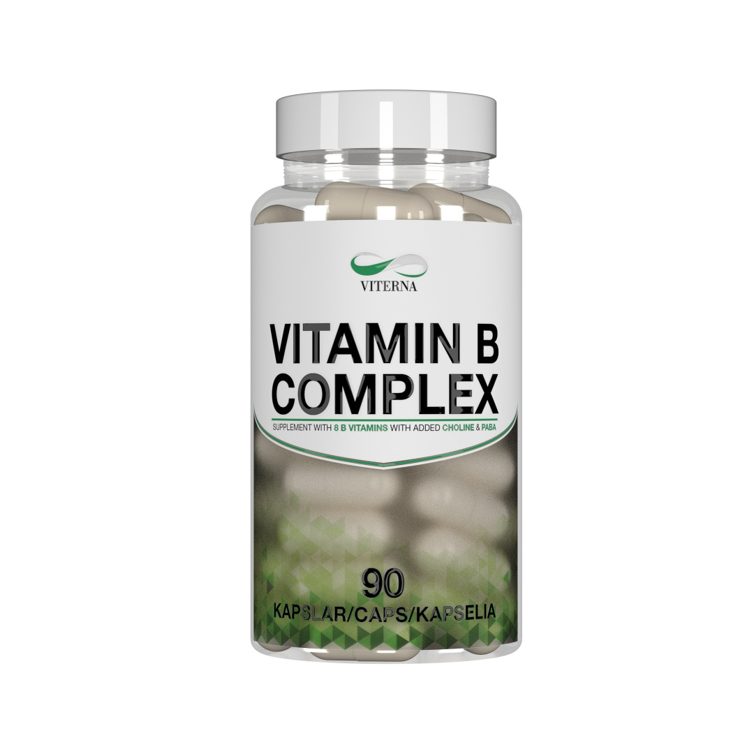 Viterna Vitamin-B Complex 90 Kapslar