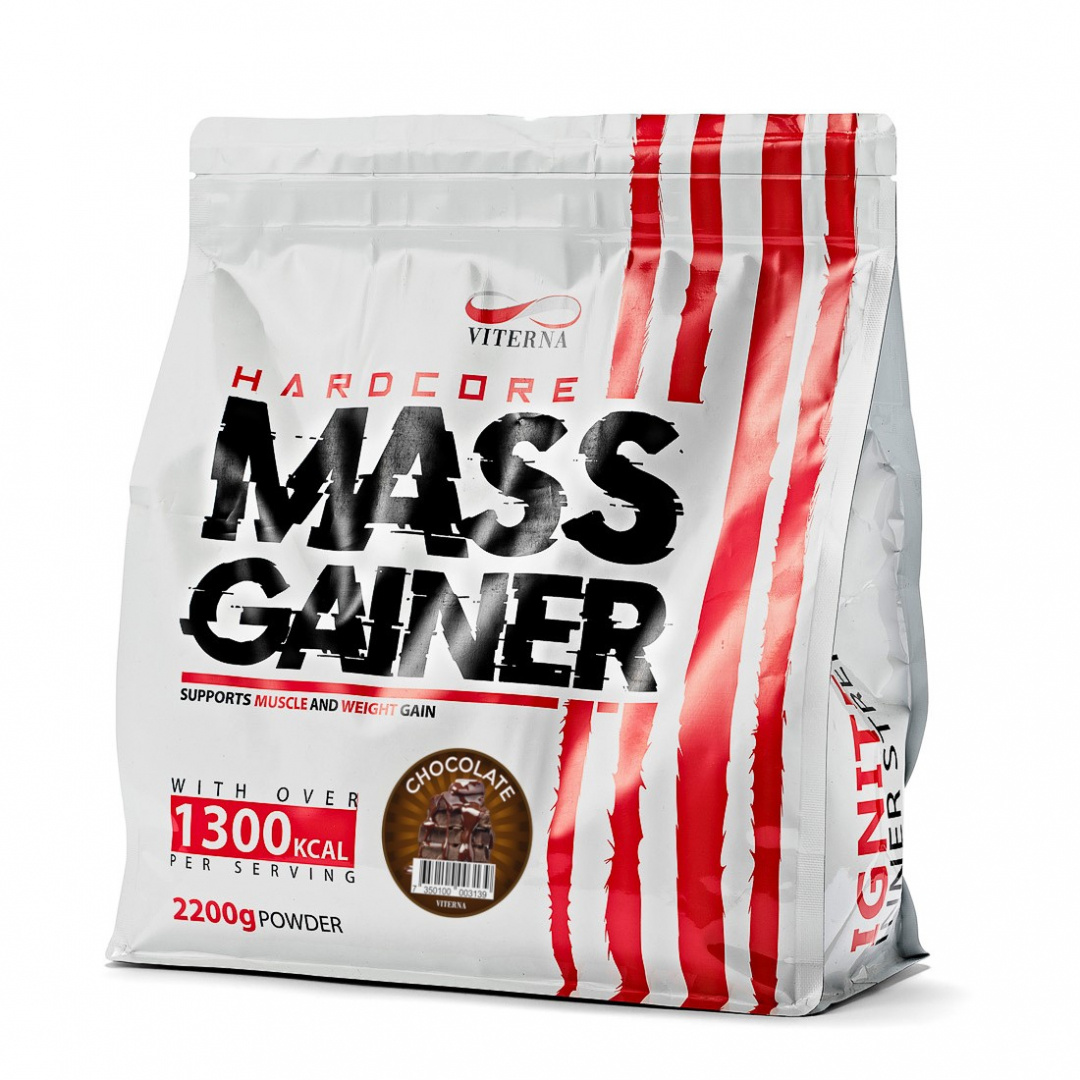Viterna Hardcore Mass Gainer 2200 g, Chocolate