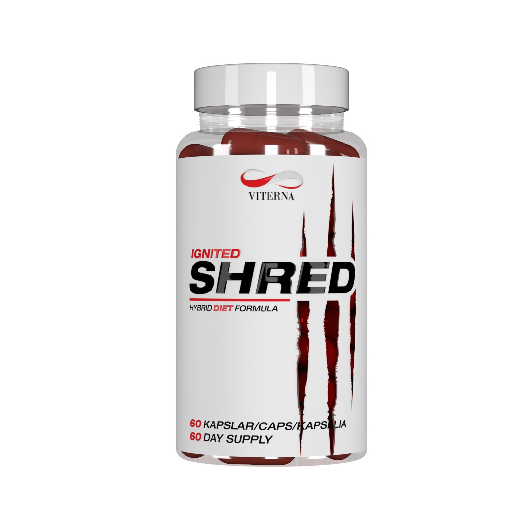 Viterna Ignited Shred Fetfförbrännare 60 Kapslar