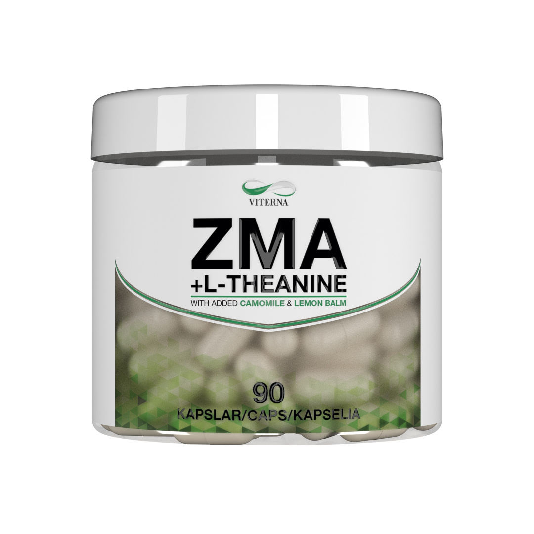 Viterna ZMA+L-Theanine, 90Kapslar