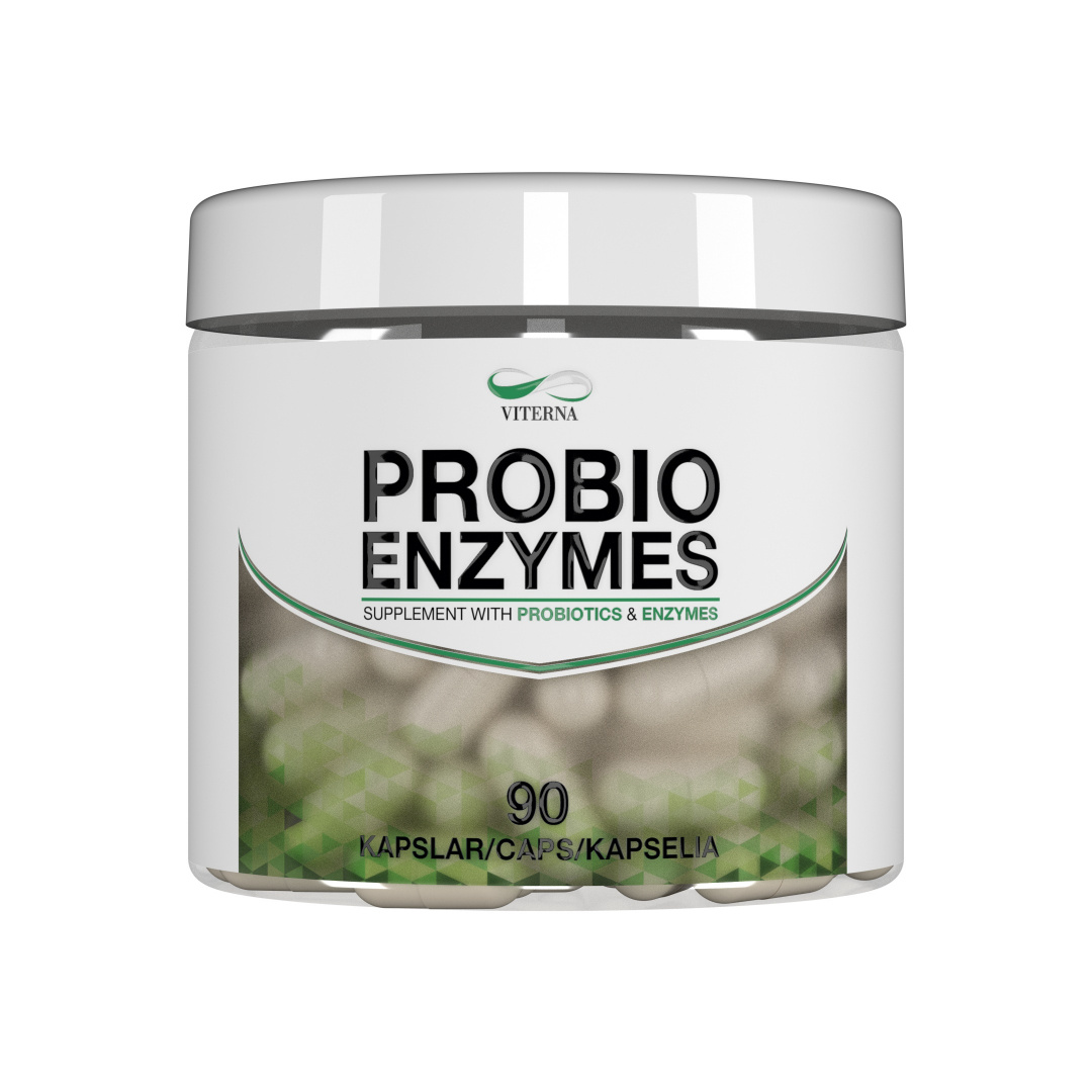 Viterna Probiotic & Enzymes 90 Kapslar
