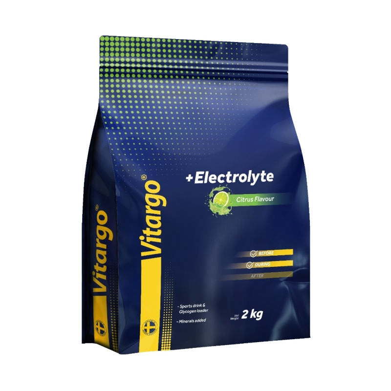Vitargo + Electrolyte 2 kg, Citrus, Kolhydratsladdning