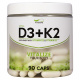 Vitamin D3 + K2, 90 caps